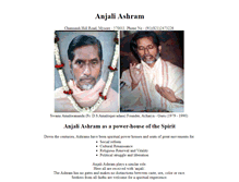 Tablet Screenshot of anjaliashram.org